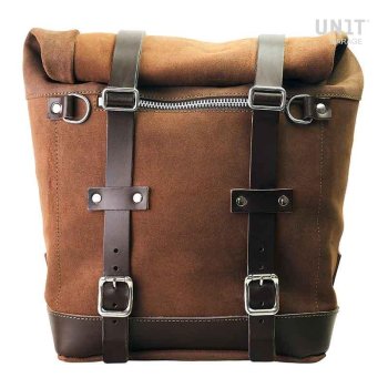 Seitentasche Scram aus Spaltleder 22L-30L