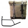 Seitentasche Scram aus Spaltleder 22L-30L + Rahmen R 1200 R