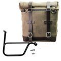 Seitentasche Scram aus Spaltleder 22L-30L + Rahmen rechts Triumph Speed Twin 1200 & RS (ab 2025)