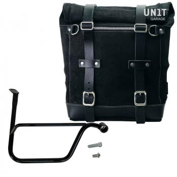 Geteilte Seitentasche aus Leder + DX-Rahmen Triumph Thruxton & Thruxton R 1200 (2016 Bis heute)