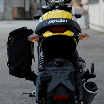 Seitentasche + Ducati Cafe Racer Rahmen
