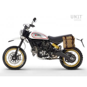 Seitentasche + Ducati Desert Sled Rahmen