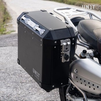 Unitgarage Seitentasche aus Aluminium 37L