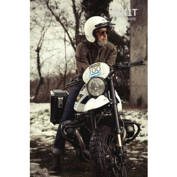 Paar Atlas-Taschen aus Aluminium 40L + 34L mit nineT Rahmen