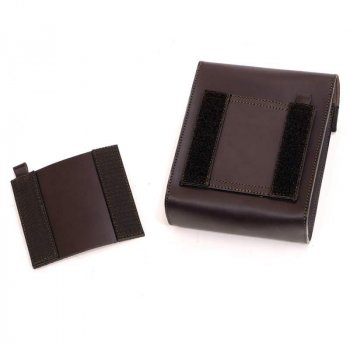 Tankrucksack aus braunem Leder