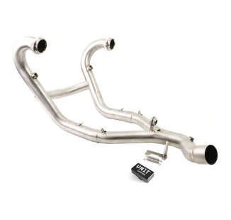 Edelstahl-Abgaskrümmer ohne Katalysator + Motorkontrollleuchte EURO 5+ BMW R12 G/S