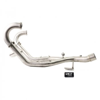 Edelstahl-Abgaskrümmer ohne Katalysator + Motorkontrollleuchte EURO 5+ BMW R12 NineT