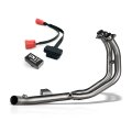 Akrapovic Edelstahl-Racing-Auspuffkrümmer Yamaha Ténéré 700 (2025–2026) + EURO 5 PLUS Motorwarnleuchten-Täuscher