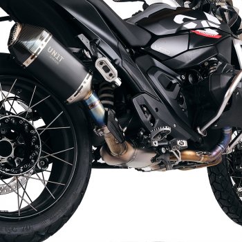 Akrapovic Titan-Auspuffkrümmer BMW R1300GS und ADV