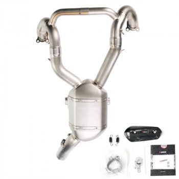 Akrapovic Titan-Auspuffkrümmer BMW R1300GS und ADV