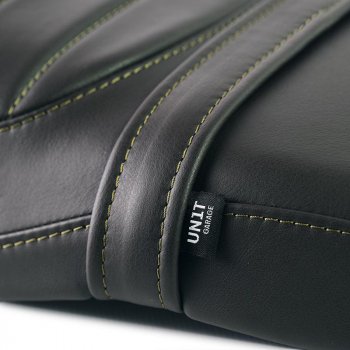 Honda CL brauner Ledersitzbezug