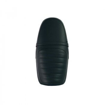 Honda CL schwarzer Ledersitzbezug