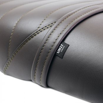 Schwarz/orange Sattelbezug BMW CE 02