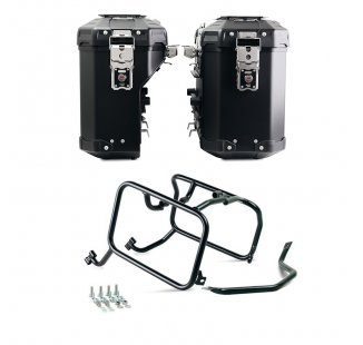 Atlas Aluminium-Taschenpaar 39L+32L + KTM Rahmen für Atlas Alutaschen