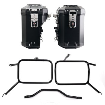 Atlas Aluminium-Taschenpaar 39L+32L + Atlas-Taschenrahmen aus Aluminium Triumph Street Scrambler 900 (ab 2026)
