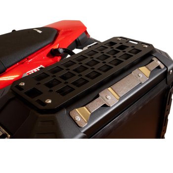 Atlas Aluminium-Taschenpaar 39L+32L + Atlas Yamaha Ténéré 700 Aluminium Satteltaschenrahmen