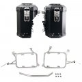 Atlas Aluminium-Taschenpaar 39L+32L + Taschenrahmen aus Aluminium R1200GS LC - R1250GS & ADV