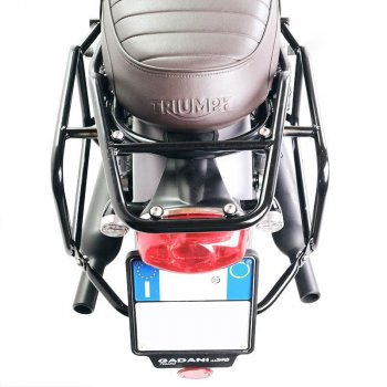 Paar Atlas Aluminiumtaschen 40L+40L mit Bonneville T120 Rahmen