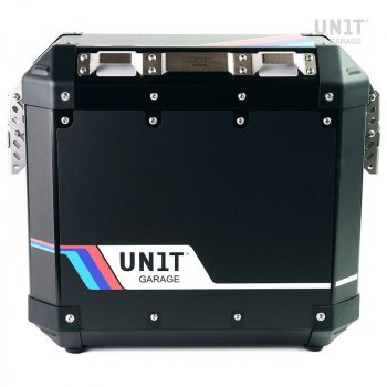 Seitentasche Atlas aus Aluminium 47L+41L