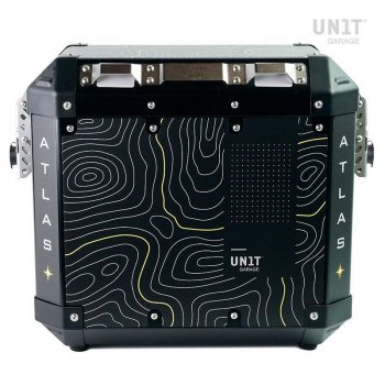 Seitentasche Atlas aus Aluminium 47L+41L