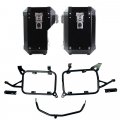 Paar Atlas-Aluminiumtaschen 47 l + 41 l mit BMW F850GS und ADV-Rahmen