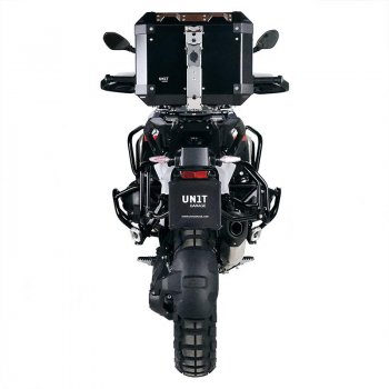 Paar Atlas-Aluminiumtaschen 47L+41L + Rahmen für BMW R1300GS Aluminiumtaschen