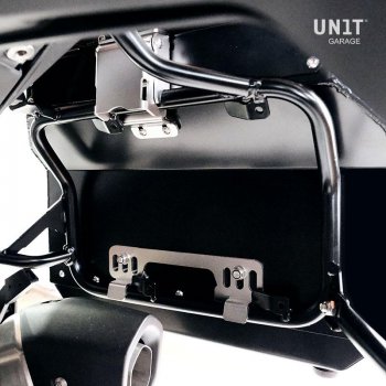 Paar Atlas-Aluminiumtaschen 47L+41L + Rahmen für BMW R1300GS Aluminiumtaschen