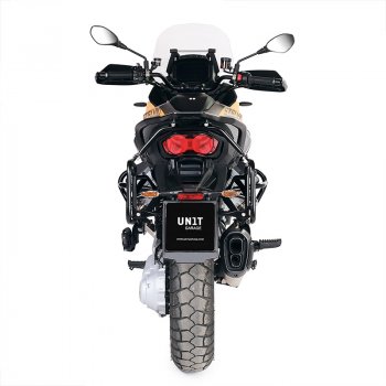 Atlas Aluminium 47L+47L Taschenpaar mit Moto Guzzi Stelvio Rahmen (ab 2024)