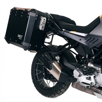 Atlas Aluminium 47L+47L Taschenpaar mit Moto Guzzi Stelvio Rahmen (ab 2024)