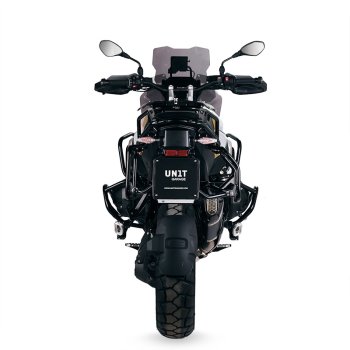 Seitentasche Atlas aus Aluminium 47L+41L