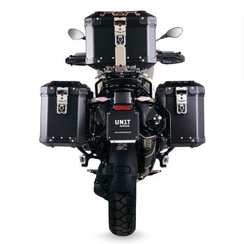Seitentasche Atlas aus Aluminium 47L+41L