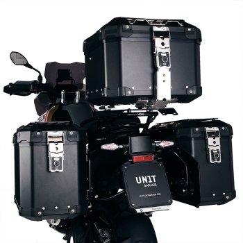 Seitentasche Atlas aus Aluminium 47L+41L