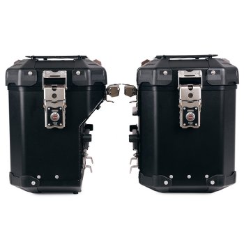 Atlas Aluminium-Seitenkoffer-Set 48L+41L