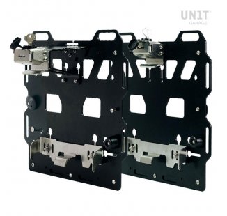 Paar Seitentaschen Atlas aus Aluminium 40L + 34L