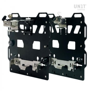 Paar Seitentaschen Atlas aus Aluminium 40L + 34L