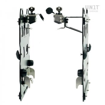 Paar Seitentaschen Atlas aus Aluminium 40L + 34L