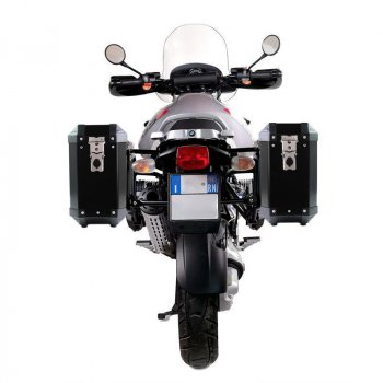 Paar Atlas 47L + 47L Aluminiumtaschen mit R & GS Rahmen