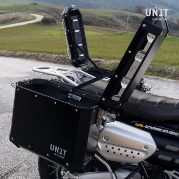 Unitgarage Seitentasche aus Aluminium 37L