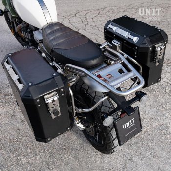 Unitgarage Seitentasche aus Aluminium 37L