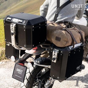 Unitgarage Seitentasche aus Aluminium 37L