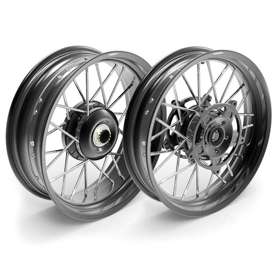 Paar Speichenräder NineT Racer & Pure 24M9