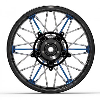 Paar Speichenräder NineT Racer & Pure 24M9 SX-Spider tubeless