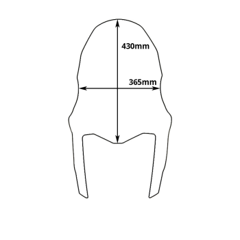 Caponord Windschutzscheibe Yamaha Ténéré 700 (2025-2026)