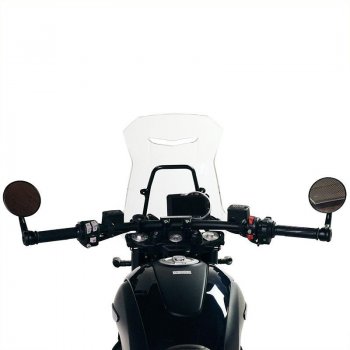 Windschutzscheibe mit GPS Ducati Scrambler-Unterstützung