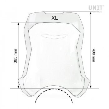 Windschutzscheibe mit GPS-Unterstützung nineT Urban GS