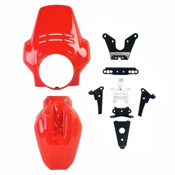 Fenouil-Windschutzscheibe + vorderer Kotflügel BMW R12 NineT