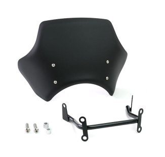 Schwarzer Windschutz Triumph Street Scrambler 900 (ab 2026)