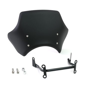 Schwarzer Windschutz Triumph Street Scrambler 900 (ab 2026)