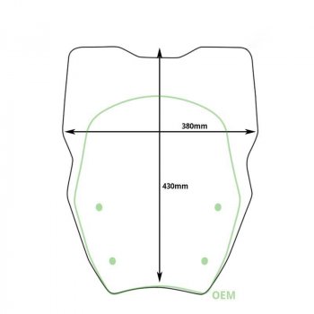 XL-Bildschirm mit Radar BMW R1300GS (ab 2023)