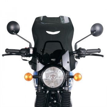 XL-Windschutzscheibe mit GPS-Halterung Royal Enfield Hunter 350